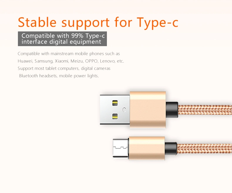 Android Phone and USB Device Type-C Charging Cable - Tatshing