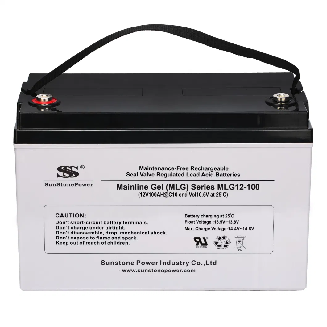 Solar Gel Battery 12V 180ah Lead Acid Deep Cycle Storage Battery