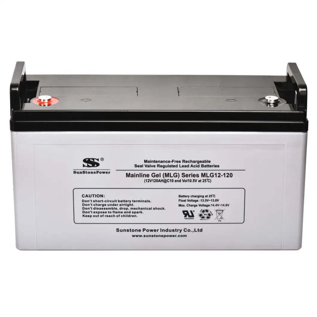 Solar Gel Battery 12V 180ah Lead Acid Deep Cycle Storage Battery