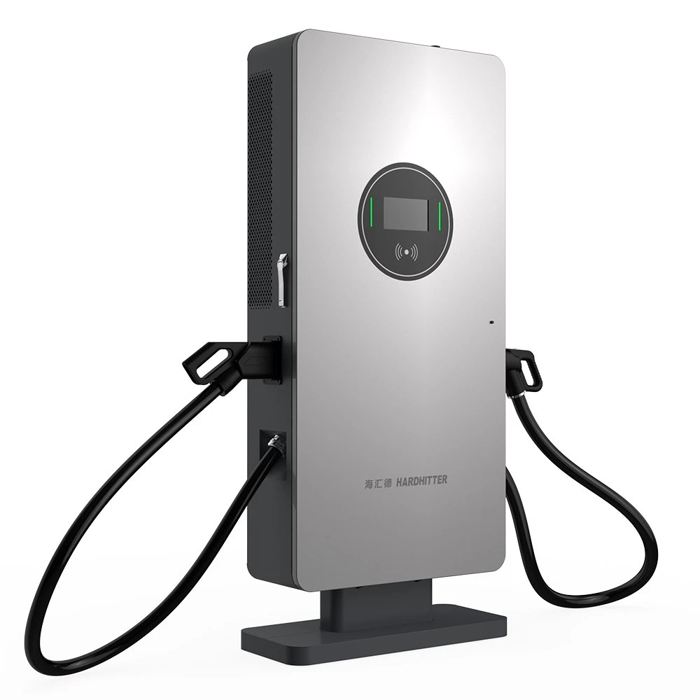 IP55 Outdoor Commercial Public DC Fast EV Charger DC 60kw Wall Mounted Ocpp Electric Vehicle Charging Station