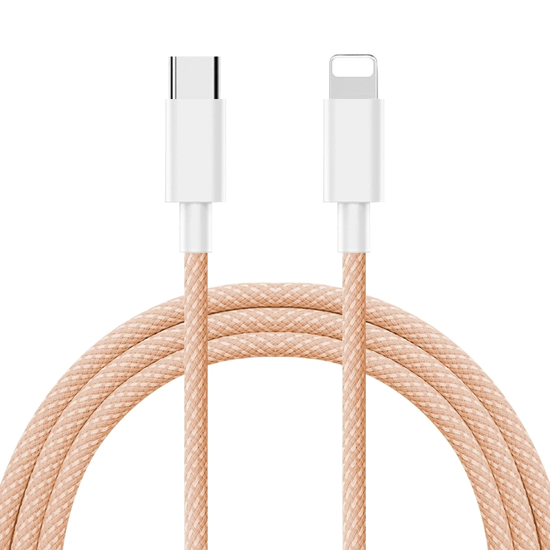 Hot Fast Charging Braided USB C to Lightning Multi Colors Data USB Cable for iPhone 8/X/11/12/13/14