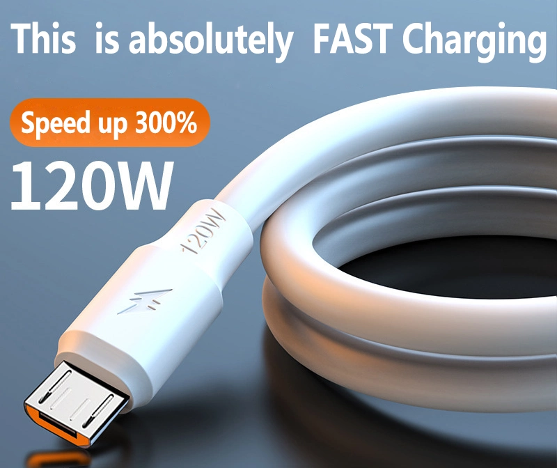 Super Fast Flash Charger to Type C Lightning Data Charging Charge Cable