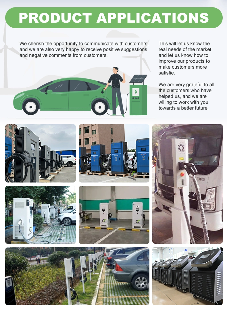 Cost-Effective Wall-Mounted EV Charger Fast Charging Station IP54 30kw, 40kw CCS1 CCS2 for Electric Vehicle