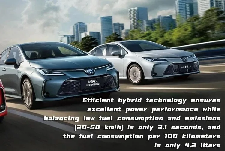 FAW Toyota Corolla Hybrid Dual Engine 1.8L E-CVT Comfort Version Hybrid Car