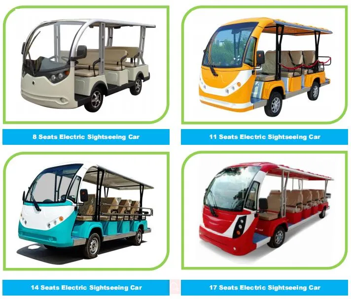 Professional Manufacture Cheap Prices Electric Passenger Bus Solar Sightseeing Car