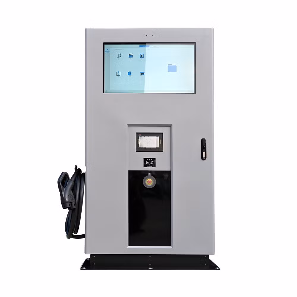 DC Fast Truck Public EV Charging Station 150kw 250kw 240kw Charger with Advertising Screen