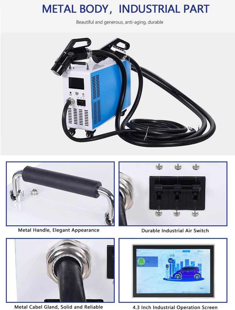 Mobile DC Charging Station New Energy Technology 30kw Charging Equipment Convenient and Easy to Use