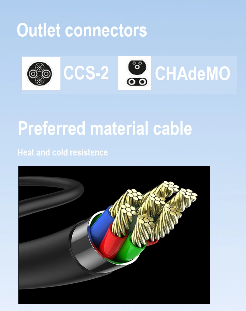 CE Certified Car Chargepoint Station for Electric Vehicles Floor-Standing APP/Ocpp/4G