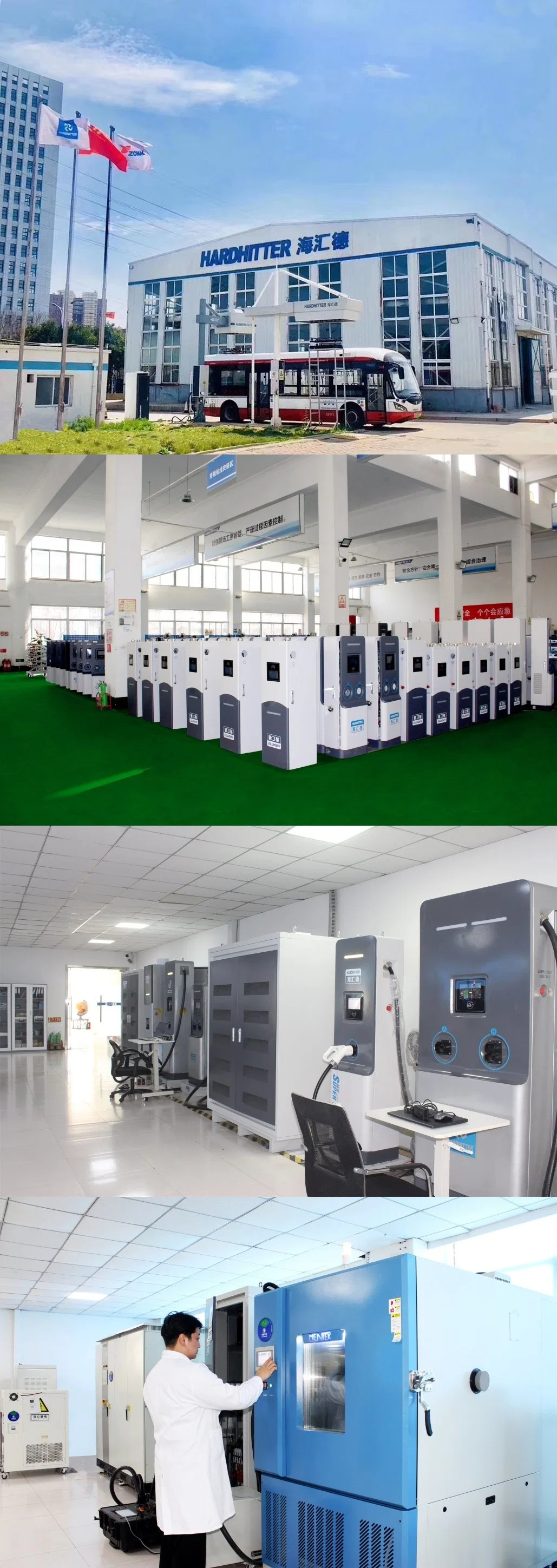 60kw 80kw DC Electric Car Charger EV Charging Points Stations Chargepoint Integrated Single Gun