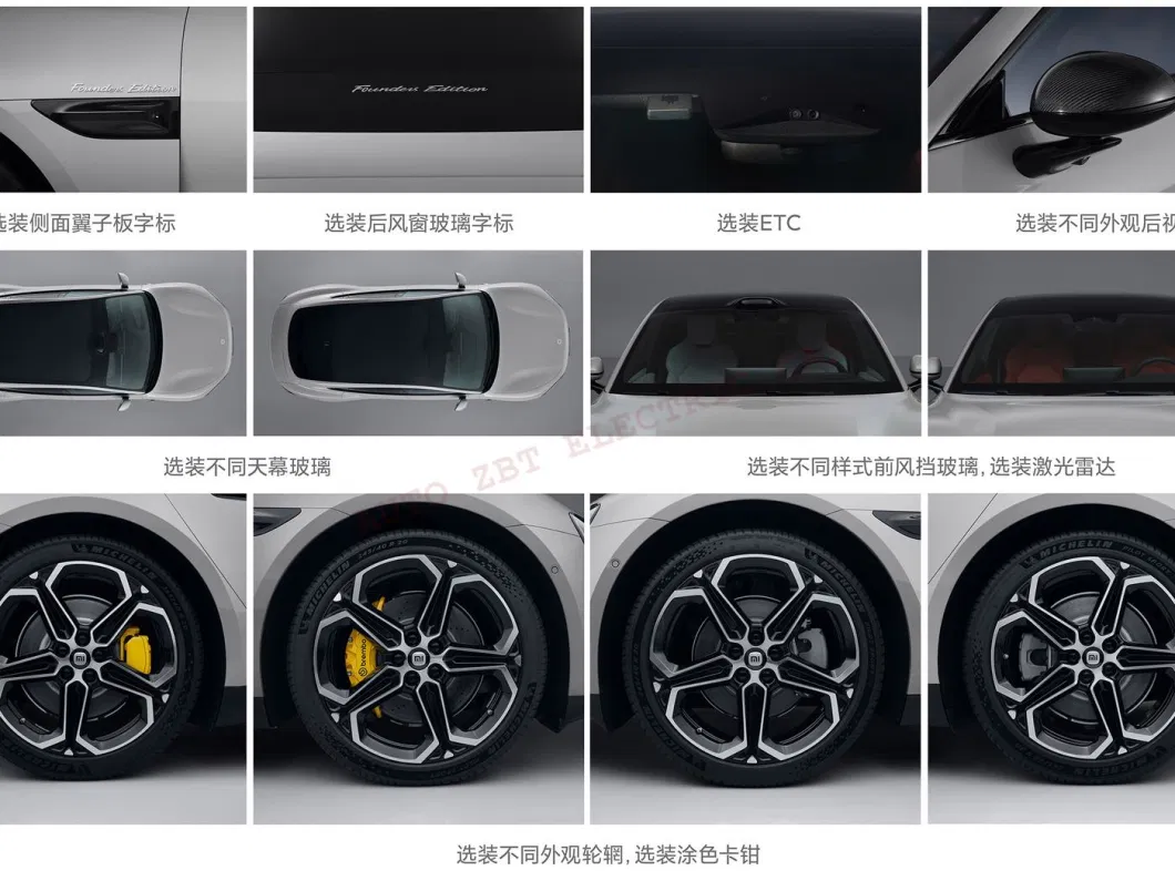 2024 Xiaomi Su7 Fast Charging Long Range 668 800 Km New Energy Vehicle 5 Seat Electric Cars used