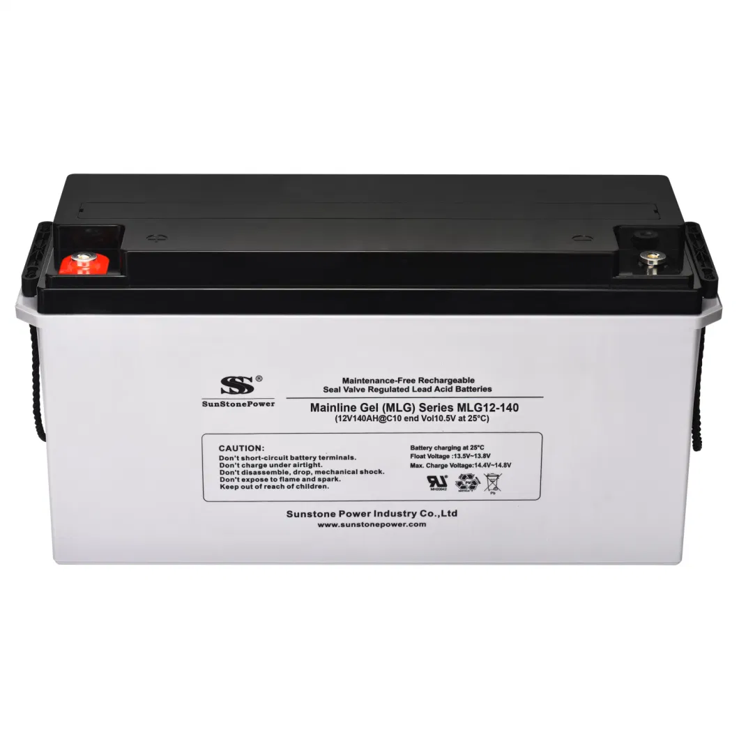 Solar Gel Battery 12V 180ah Lead Acid Deep Cycle Storage Battery