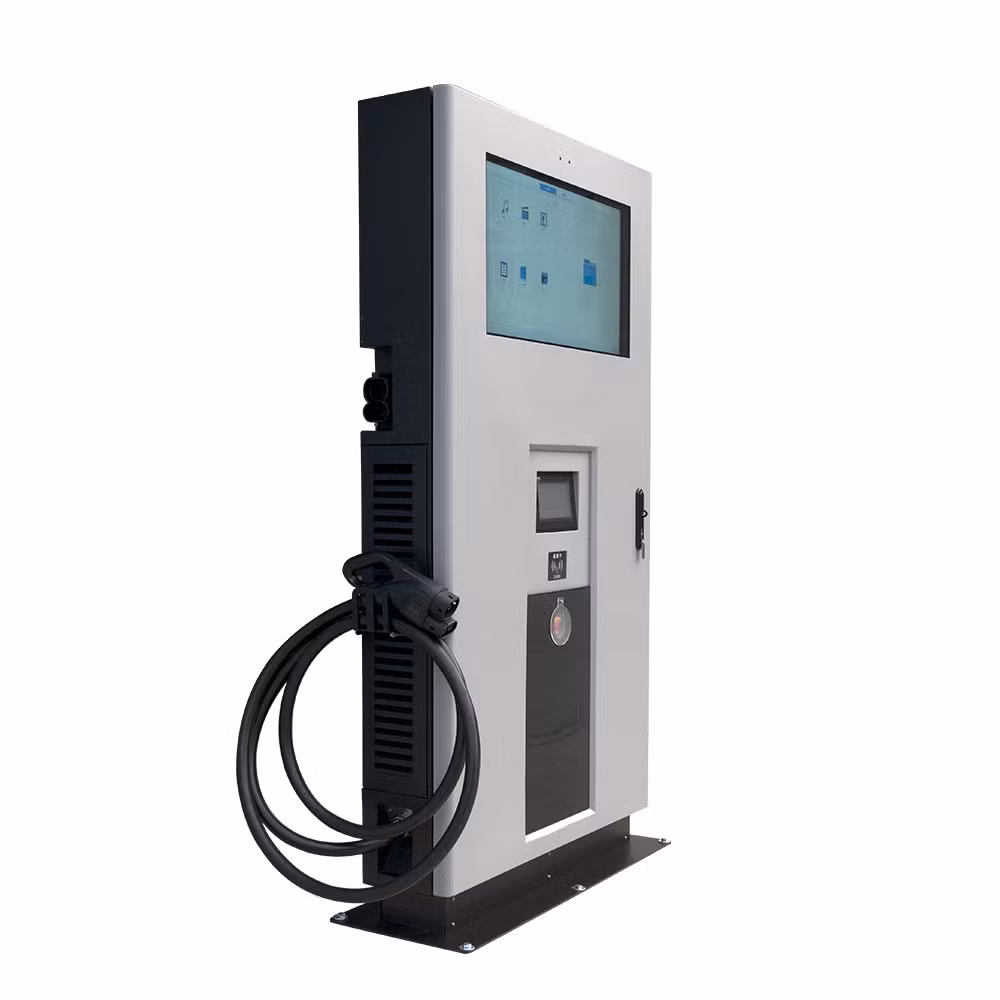 DC Fast Truck Public EV Charging Station 150kw 250kw 240kw Charger with Advertising Screen