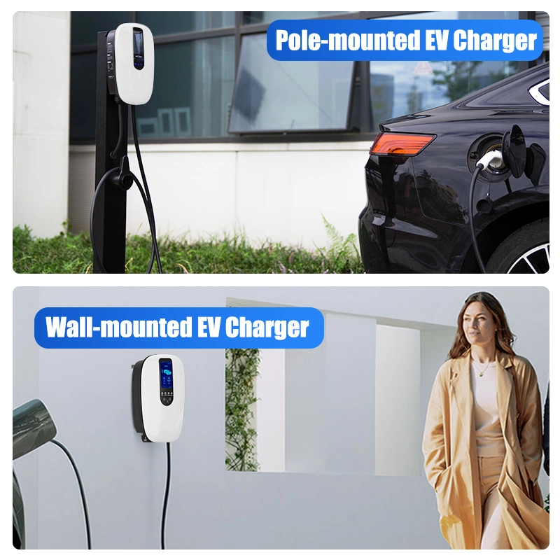 CE/RoHS Approved Smart Electric Vehicle Wallbox Car Charger Type/Gbt for Home Use