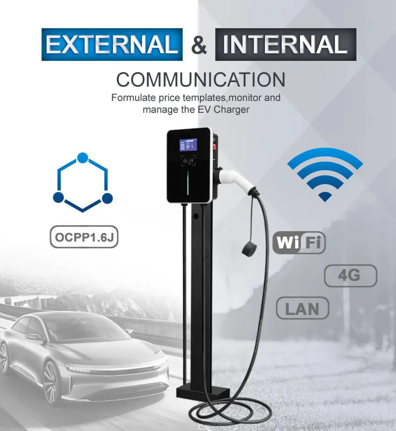 EV Charger Adapters WiFi Home Load Balancing Smart EV Charger Type 2 Electric Vehicle EV Charger